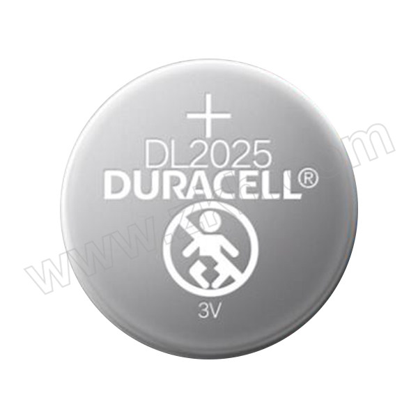 DURACELL/金霸王 锂电池 CR2025 2粒 1板