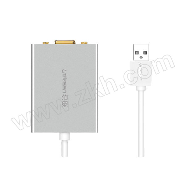 UGREEN/绿联 USB转VGA母头外置显卡转换器 40244 0.8m 1个
