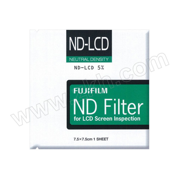 FUJIFILM 滤光片 ND-LCD 5% 75×75mm 1片