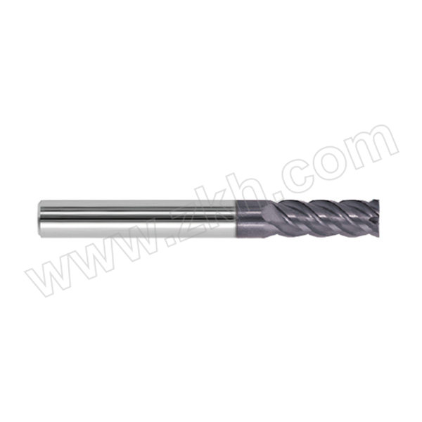 ZCC.CT/株洲钻石 硬质合金4刃平头立铣刀 GM-4E-D8.0 KMG303 1支