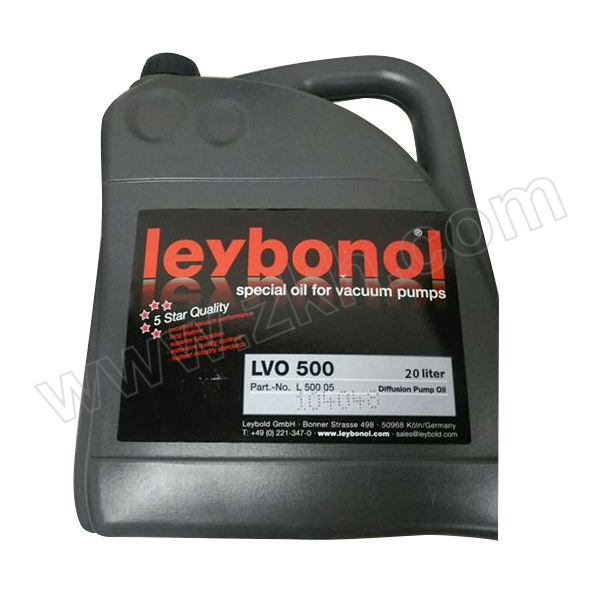 LEYBOLD/莱宝 扩散泵油 LVO 500-20L 1桶