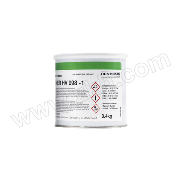 ARALDITE/爱牢达 耐腐蚀型环氧结构粘接胶 HV998-1 固化剂 配138使用 400g 1罐