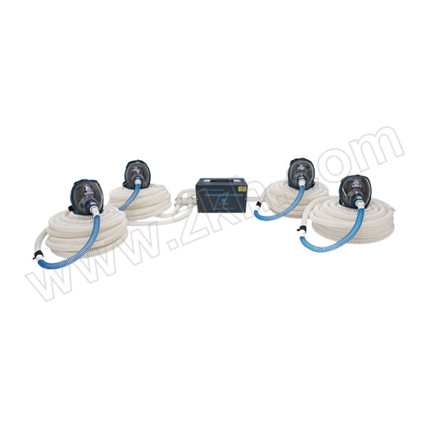 HAIGU/海固 电动送风式长管呼吸器 HG-DHZK12AH3.0A-Q4 四人用  管长20m 1套