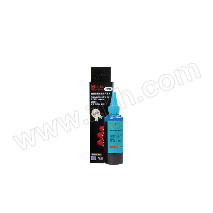 PRINT-RITE/天威 R330爱普生系列通用染料墨水 浅青色 100ML 适用爱普生r230 L383 L565 1瓶