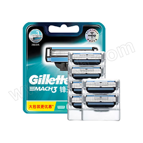 GILLETTE/吉列 锋速3经典刀片 7702018026173 6刀头不含刀架 1个
