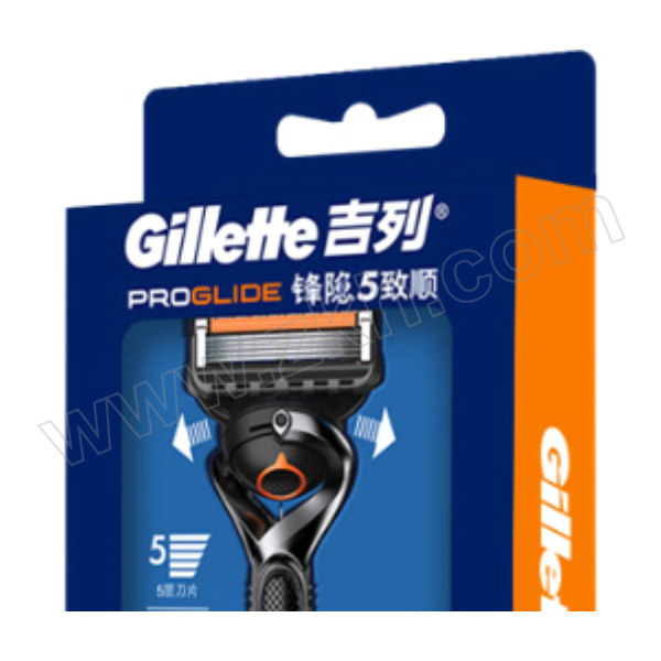GILLETTE/吉列 锋隐5致顺刀架 7702018359295 含刀头×1 1个