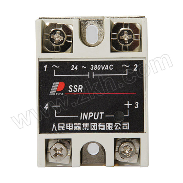 PEOPLE/人民电器 SSR系列固态继电器 SSR-40VA DC3~32V 1只