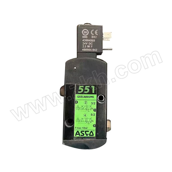 ASCO 五通电磁阀 SCG551A001MS-24VDC 1个
