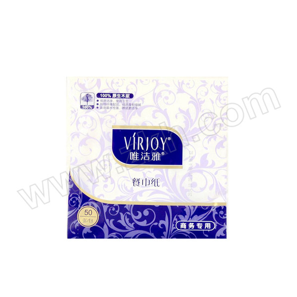 VIRJOY/唯洁雅 餐巾纸 E700A 双层 420×420mm 36包 1箱