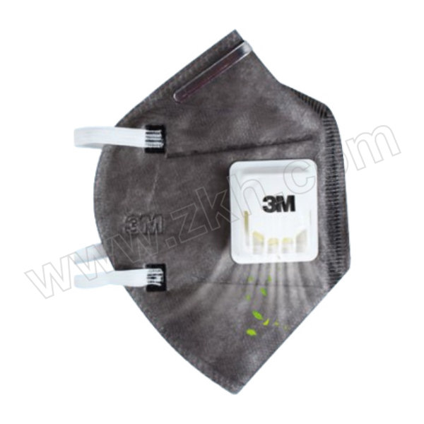 3M 折叠式有机蒸气异味及防颗粒物口罩 9542V KN95 头戴式 带阀 1个