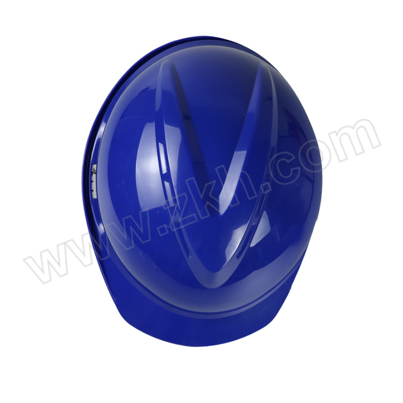 ANDANDA/安丹达 通用款V型 ABS安全帽 10146 蓝色 8点式一指键内衬 Y型下颚带 30顶内运费自付 EV 1顶