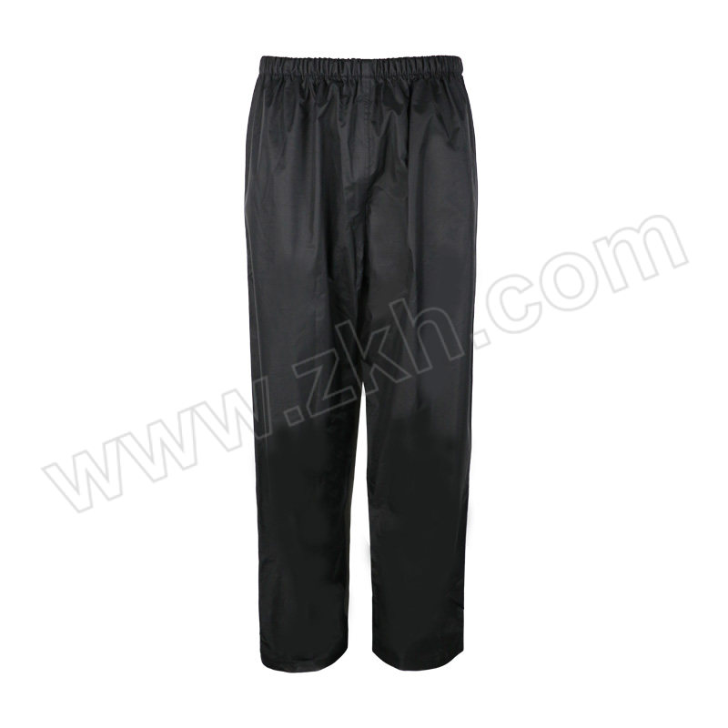ANDANDA/安丹达 双层分体式雨衣 R1S61 M 黑色 春亚纺+PVC涂层 2.5cm宽反光条 上衣×1+裤子×1 1套
