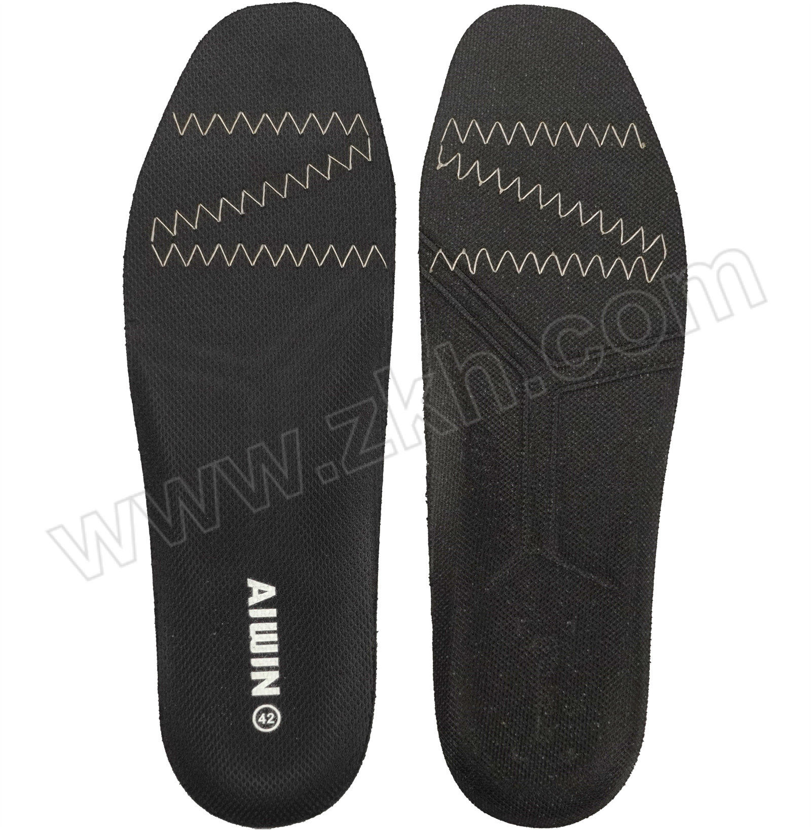AIWIN 海波丽防静电鞋垫 1016504 44码 黑色防静电( 国码 前掌3mm 后跟5mm) 1双