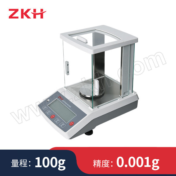 ZKH/震坤行 FA系列千分之一分析天平 ZFA1003N 最大量程100g 精度1mg 内校款 内置砝码 1台