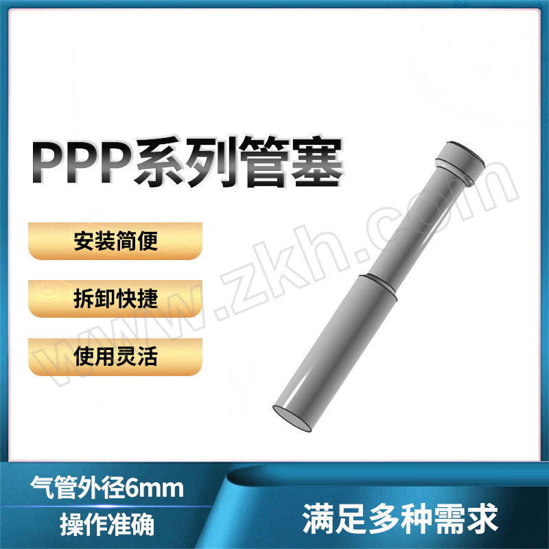 PNEULEAD/纽立得 PPP系列管塞 PPP6 气管外径6mm 1个