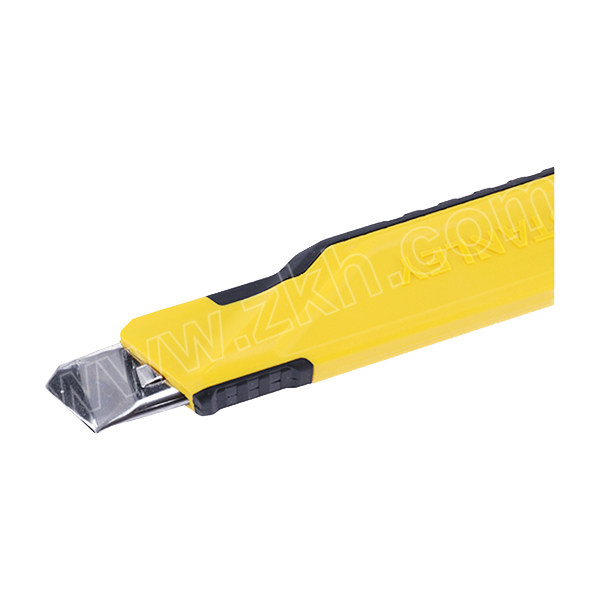 stanley史丹利自锁双色柄美工刀stht1026682318mm附3刀片1把