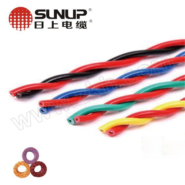 QILU CABLE/齐鲁电缆 铜芯聚氯乙烯绝缘绞型连接用软电线 RVS-300/300V-2×0.5mm²  1卷