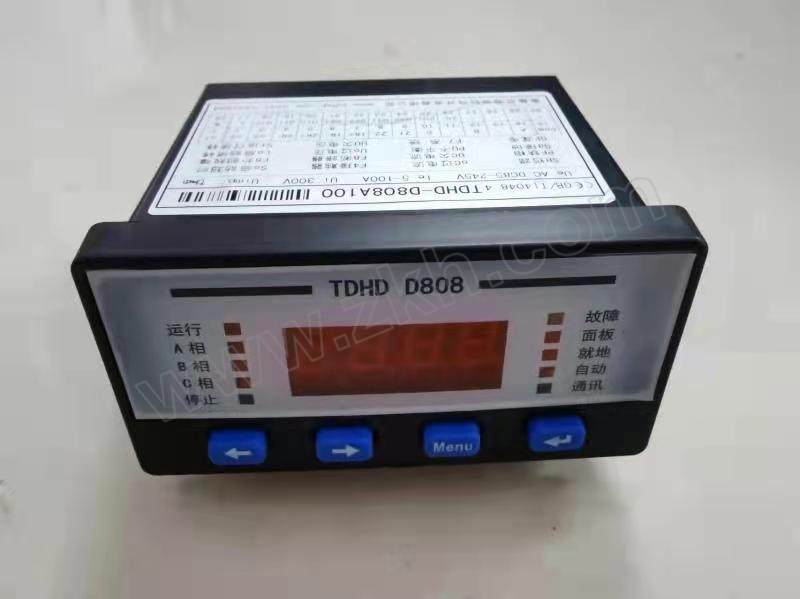 JINTIAN/金田 数字电机保护控制器 TDHD-D808 1台