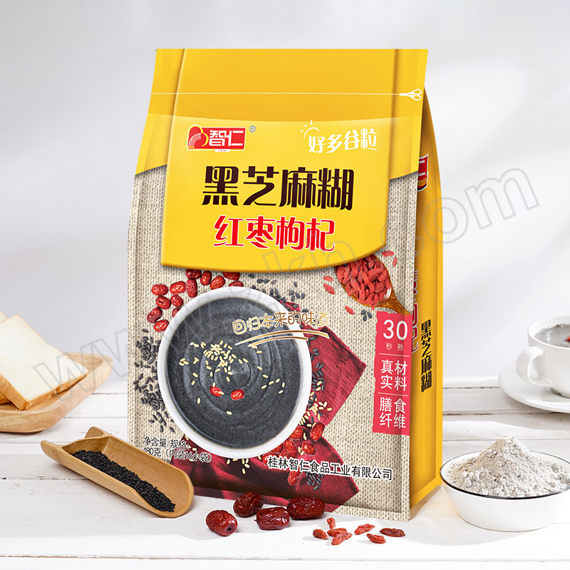 YILI/伊利 智仁红枣枸杞黑芝麻糊 480g 1套