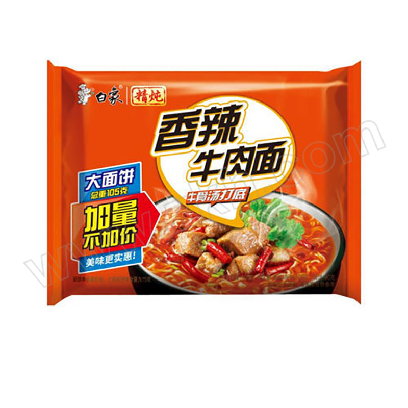 YILI/伊利 白象精炖面香辣牛肉(即食面) 105克 1套