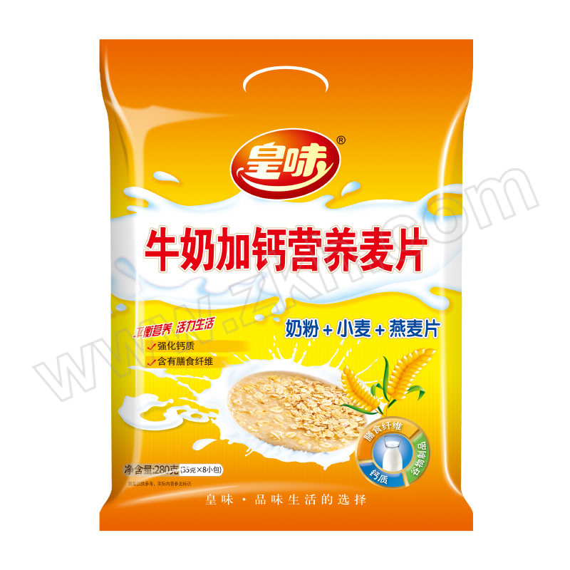 YILI/伊利 皇味牛奶加钙营养麦片 280g 1套