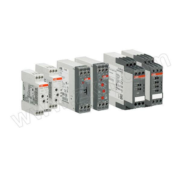 ABB 电子继电器 CT-AWE, 1 c/o, 3-300s, 24VAC/DC 1个